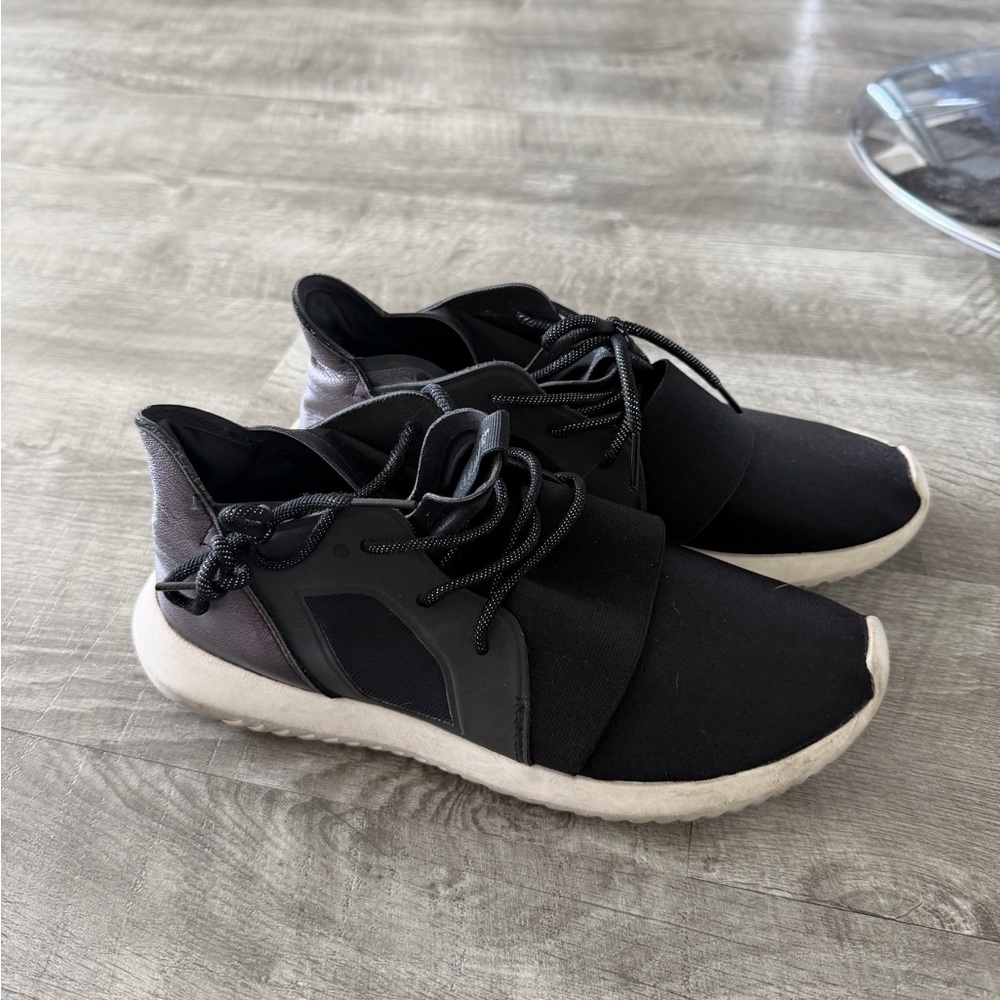 Adidas Black Athletic Sneakers